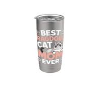 La meilleure maman Ragdoll de tous les temps, amoureuse des chats Ragdoll Gobelet isotherme en acier inoxydable double paroi