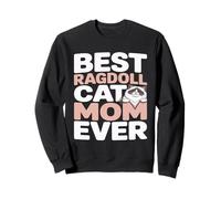 La Meilleure Maman Ragdoll de Tous Les Temps, Amoureuse des Chats Ragdoll Sweatshirt