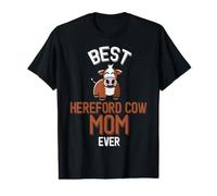 La Meilleure mère Vache Hereford de Tous Les Temps, Un Joli bétail T-Shirt Graphique avec Valeur