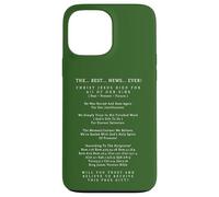 La Meilleure Nouvelle jamais Christ Jésus-Christ Salut éternel Coque pour iPhone 13 Pro Max