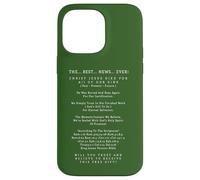 La Meilleure Nouvelle jamais Christ Jésus-Christ Salut éternel Coque pour iPhone 14 Pro Max
