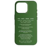 La Meilleure Nouvelle jamais Christ Jésus-Christ Salut éternel Coque pour iPhone 16 Pro