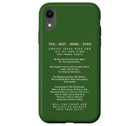 La Meilleure Nouvelle jamais Christ Jésus-Christ Salut éternel Coque pour iPhone XR