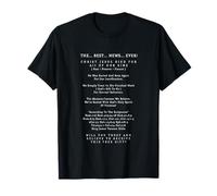 La Meilleure Nouvelle jamais Christ Jésus-Christ Salut éternel T-Shirt