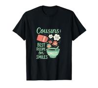 La Meilleure Recette de Cousin Crew pour Smiles Design T-Shirt