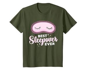 La Meilleure Soirée Pyjama De Tous Les Temps Soirée Pyjama T-Shirt, Enfant, Olive, 12 Ans
