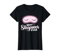 La Meilleure Soirée Pyjama De Tous Les Temps Soirée Pyjama T-Shirt, Femme, Noir, S