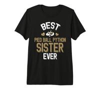 La Meilleure sœur de Pied Ball Python de Tous Les Temps : Piebald Snake T-Shirt Haut de Gamme