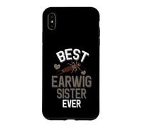 La Meilleure sœur Earwig de Tous Les Temps, Une Mignonne Amoureuse de Pincher Bugs Coque pour iPhone XS Max