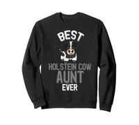 La Meilleure Tante Vache Holstein de Tous Les Temps, Une Jolie laitière Sweatshirt