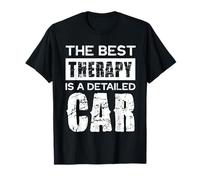 La meilleure thérapie est une voiture détaillée T-Shirt
