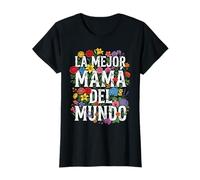 La Mejor Mama Del Mundo Floral T-Shirt