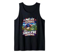 La Mêlée S’Écroule Mon Analyse Commence Humour Rugby Débardeur
