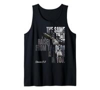 La même Puissance Qui a ressuscité Le Christ des Morts est de Vivre en Vous Débardeur