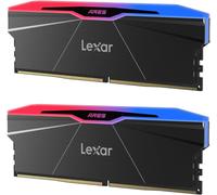 La mémoire vive 32GB 2x16GB DIMM DDR5 Lexar Ares 2nd Gen RGB 6000MHz CL30 Memory Module Kit (LD5U16G60C30BR-RGD)