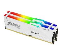 Mise à niveau de la mémoire - KINGSTON - 32GB DDR5 DIMM Kit double canal - 5600 MHz - Blanc