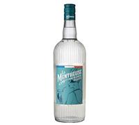 La Mentheuse 15° 1L - Crème de Menthe Artisanale Française - Liqueur naturellement Légère en Sucre