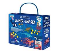 La Mer - Avec Un Puzzle Ovale De 100 Pièces, 1 Livre De 32 Pages Et 1 Poster