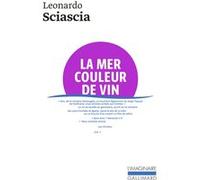La Mer couleur de vin Leonardo Sciascia (Auteur), Jacques de Pressac (Traduction)