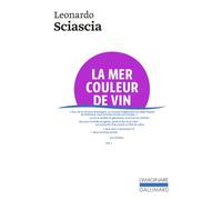 La Mer couleur de vin - Leonardo Sciascia - Gallimard - Poche - Roman
