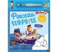 La mer Pinceau surprise P'tit garçon + pinceau - Nathalie Bélineau - Fleurus - broché - Document jeunesse