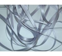 La Mercerie 22355-0006-0030 Ruban de satin tissu 0030 Gris 25 m x 6 mm