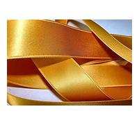 La Mercerie 22355-0050-0045 Ruban de satin Doré, 25 m x 50 mm