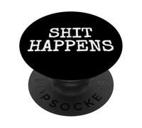 La Merde Arrive des Choses Qui arrivent PopSockets PopGrip Adhésif