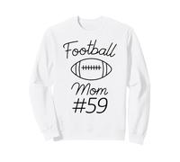 La mère de Football numéro 59 est la Plus Grande Fan de l'équipe féminine, ma mère, Mon Fils Sweatshirt