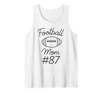 La mère de Football numéro 87 est la Plus Grande Fan de l'équipe féminine, ma mère, Mon Fils Débardeur