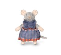 The Mouse Mansion Sam & Julia - Doudou SAMS Maman - L'original de la gamme populaire de livres pour enfants - Taille 1/12 pour Maison de Poupée Standard - Contient : 1 peluche souris 12 cm