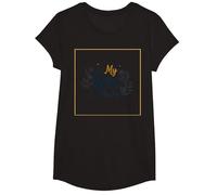 La mère du marié, Mon Fils, sa fiancée, ma Joie, Mariage Floral T-Shirt, Fille, Noir, S