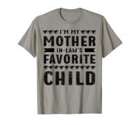 La mère et Ses Beaux-Parents Enfant préféré Fils Fille drôle T-Shirt