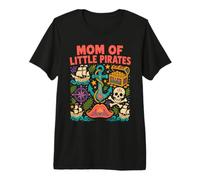 La mère Pirate de Little Pirates Mama Crew T-Shirt Haut de Gamme