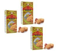 La Mère Poulard® | Biscuits Pur Beurre Salé, Pomme et Caramel | Boîte de biscuits au beurre français | Sablés Pur Beurre - 3 x 200g | Coffret Biscuits