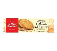 LA MERE POULARD - Étui de Grandes Galettes Pur Beurre de Normandie - 135g - Le Craquant Inimitable des Biscuits Français. - Lot De 4 - Vendu Par Lot
