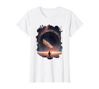 La Merveille Galactique Cosmique dans l'espace T-Shirt Graphique avec Valeur