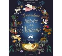 Laëtitia Trémolet – La merveilleuse histoire de la nativité – Livre CD lu par Jean Piat – MAM-E