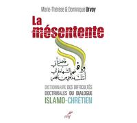 La mésentente - Dominique Urvoy - Cerf - broché - Dictionnaire et encyclopédie