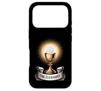 La messe catholique et l'adoration du Calice eucharistique Coque pour iPhone 17 Pro