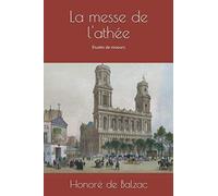 La messe de l'athée: Études de moeurs
