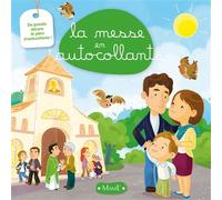 La messe en autocollants - Eléonore Della Malva - Mame - broché - Document jeunesse dès 3 ans