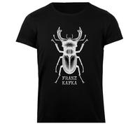 La Métamorphose de Franz Kafka T-Shirt Femme Basic Coton Noir Basic Cotton Black Women's T-Shirt