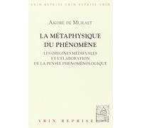 La métaphysique du phénomène