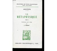 La metaphysique: Livres A-Z