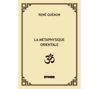 La métaphysique orientale