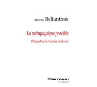La métaphysique possible: Philosophies de l'esprit et modernité