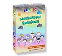 La météo des émotions | 51 Cartes avec 142 émotions et 20 paysages | Enfants et Adultes | crée par Une Psychologue