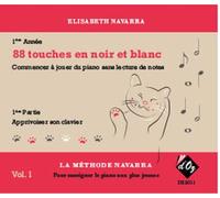 La méthode sensorielle, 1ère année, Album 1. Solo de Piano. Méthode
