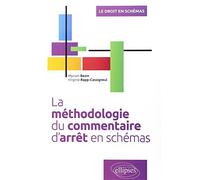 La méthodologie du commentaire d'arrêt en schémas